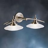 Kichler Structures Bathroom & Vanity 2 Bulbs Brushed Nickel