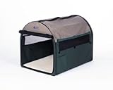 Petmate Portable Pet Home Large Khaki/Hunter Green (Khaki/Hunter - Large - 38''x28''x30'')