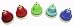 Musical Instruments : Kidsplay 5-Note Chromatic Add-On Deskbell Set