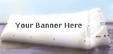 Pool and Water Toys - Aviva Sports 18005 Floating Inflatable Billboard - White - 16 Feet Long