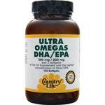 Ultra Omegas DHA/EPA 500mg/200mg 120 sgels