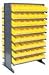 Quantum Storage Systems Sloped Shelving Pick Racks w/ 9, QED601 Bins