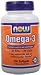 NOW OMEGA-3 FISH OIL 1000 MG - 100 SOFTGELS