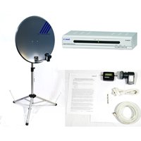 Satgear Portable 65cm Satellite kit with receiver and tripod