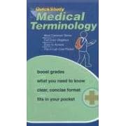Buy  Medical Terminology Book (Quickstudy Books) 