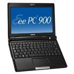 ASUS Eee PC 900 8.9-Inch Netbook (Intel Mobile Processor, 1 GB RAM, 12 GB Solid State Drive, XP Home, 4 Cell Battery) Galaxy Black