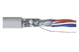 Bulk Twisted Pair Data Cable - 5 Pairs, Double Shielded, 26 AWG Stranded Conductors 1000 FEET