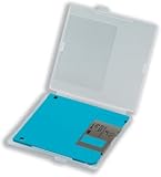 Fellowes - Storage diskette box - capacity: 1 diskette - transparent (pack of 10 )