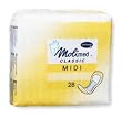 [Item]: 5.5" x 10" 28/bg, [Additional Info]: LINER,MOLIMED ,YELLOW MINI,5.5 X 10, 1BAG, 28 EACH PER BAG. TOTAL CAPACITY (DIP & DRIP METHOD):OVER 320 CC. EXCLUSIVE TRIPLE CORE CONSTRUSTION SPEEDS ACQUISITION AND IMPR OVES PAD ABSORPTION AND CONTAI