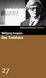 Das Treibhaus. SZ-Bibliothek Band 27