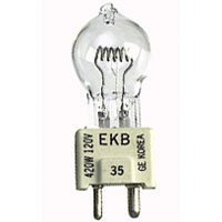 Arri EKB 420 Watt, 120 Volt Quartz Halogen Lamp, 3200 K., Approximate Life: 75 Hours.