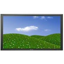 Sharp PN-S655 - 65 LCD flat panel display - widescreen - 1080p (FullHD) - HD ready - black metal