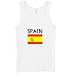 Spain Flag T Women's Tank Top
