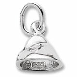 Chocolate Chip Charm in Sterling Silver Chocolate Chip Charm in Sterling Silver