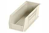 Akro Bins Stacking Bin 5-1/2 X 14-3/4 X 5 Beige. Package of 12