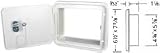 ELECTRICAL HATCH POLAR WHITE