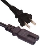 eXpansys Notebook Power Cable US 2-Prong