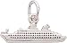 Ocean Liner Charm by Rembrandt Charms Ocean Liner Charm by Rembrandt Charms