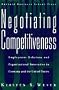 Negotiating Competitiveness: Employment Relations and Organizational Innovation in Germany and the United States