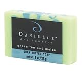 Green Tea and Melon Travel Size Mini Shea Butter Soap