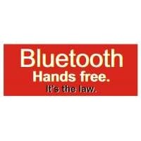 NEOPlex 3' x 8' Car Stereo Theme Business Advertising Banner - Bluetooth Hands Free Red