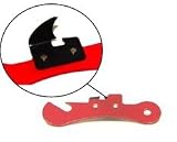 Sanelli 346300R Bottle And Can Opener Red Epoxy Coated