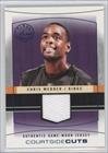 2003-04 Flair Final Edition Courtside Cuts Jerseys 250 #CW - Chris Webber/250