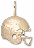 Minnesota Vikings &acute; Viking Helmet &acute; Pendant - 14KT Gold Jewelry - B0000DH5IA