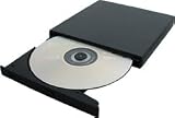 EXTERNES 24x CDROM LAUFWERK USB 2.0, SCHWARZ - 