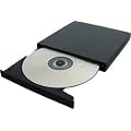 EXTERNES USB 2.0 CD-ROM LAUFWERK 24fach SCHWARZ VISTA