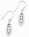 Baroni Oval Peapod Pearl Earrings