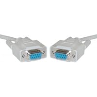 DB9 Female / DB9 Female, 9C, Serial Cable, 1:1, 10 ft (UL)