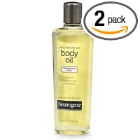 Neutrogena Body Oil, Fragrance Free, 8.5-Ounce Bottles (Pack of 2)