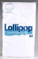 Lollipop Elastic Panties-3 Pack # 15861