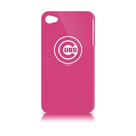Tribeca  FVA4424 Varsity Jacket Pink Solo for iPhone 4, Chicago Cubs - Pink