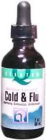 Cold & Flu - Elderberry,Echinacea,Goldenseal Extracts - 2 oz - Liquid