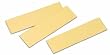 BRASS SHEETS 9/16" X 2 7/8" PACKAGE OF 12