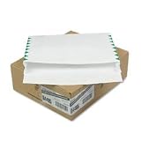 Quality Park R4495 Quality Park Tyvek Open Side 2 Exp Envelope, 1st Class,12x16x2, White,100/Ctn