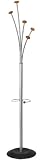 Electronics : Alba Festival Hat and Coat Stand Tubular Steel with Umbrella Holder and 5 Pegs Ref PMFEST