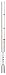 Telescoping Aluminum Rod; 13', 4 Section, feet/10ths; 4 lbs