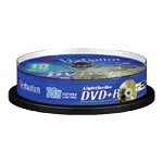 Verbatim DVD+R 4.7GB LightScribe dvd discs - Spindle 10