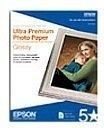 Epson Ultra Premium Glossy Inkjet Photo Paper, 11.8 mil., 8x10