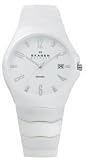 Skagen #815SWXC Men's White Ceramic Swarovski Elements Watch