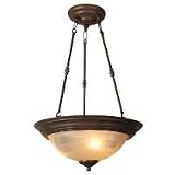 DBP15/AL DUSTED BROWN PENDANT FIXTURE SUNLITE [ 1 Bag ]