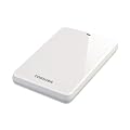 Toshiba Stor.E Canvio - Disco duro externo de 1TB (2.5), color blanco