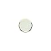 Uhippo Home Button Sticker(Support Fingerprint Indentification System) for iPhone 5s iPhone 6/6s iPhone 6/6s Plus iPad Mini 3/4 (Gold Ring White Button)