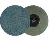 Roloc Sanding Disc 3 -80 Grit Zirconia TR - Used for Iron, Non-Ferrous Metals, Alloy Steel, Stainless Steel, Wood, plastic, with Electric Drill, Air Grinder