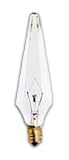 Damar 03744 - 40PRISM/CD2 - 40 Watt Prism Decorative Light Bulb, 2 Pack