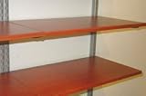 Solid Melamine Shelf - Cherry- 12 In. x 36 In.