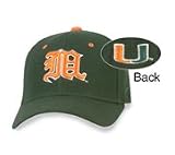 Miami Hurricanes Fitted Zephyr College Cap